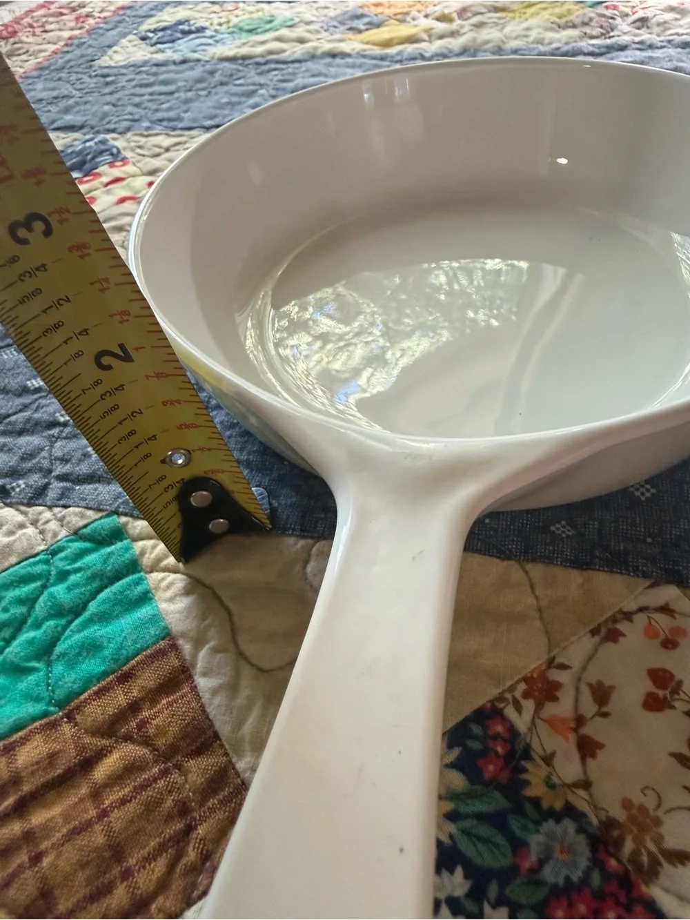 Vintage Corning Ware Blue Cornflower Skillet Fry Pan Set of 2